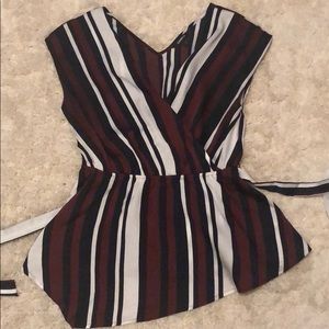 EXPRESS Multicolored silky blouse